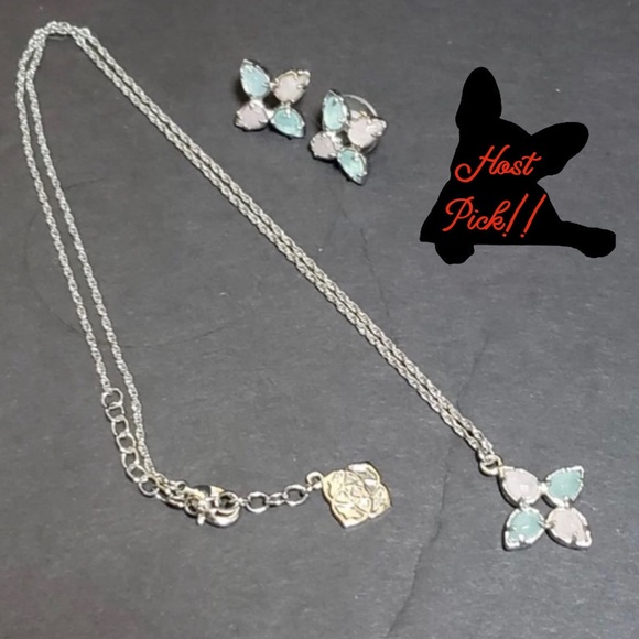 Kendra Scott Jewelry - KENDRA SCOTT TAVI LIGHT GREEN & PURPLE necklace only